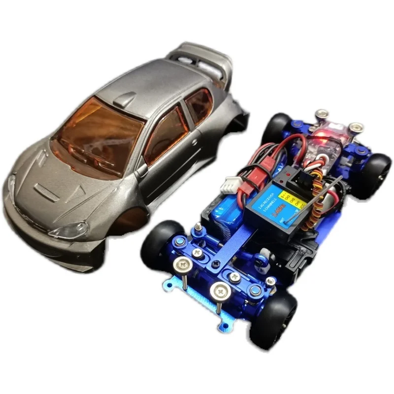 RC Drift 1/28 MINI Mosquito Car Mini-D Z Q Racing AWD 4WD Rear