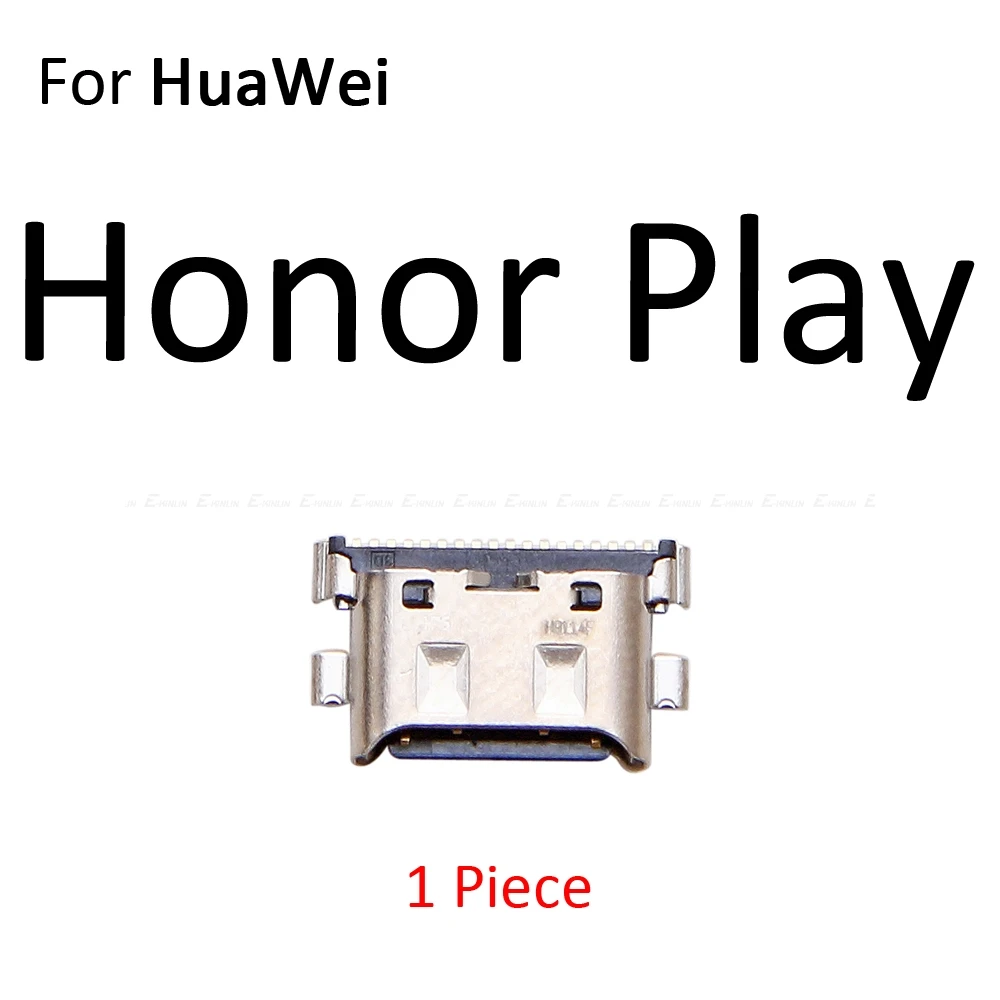 Разъем USB разъем для зарядки док-станции Порт для HuaWei Honor Play 7C 7A 7X7 S 6C 6A 6X 5C Pro Micoro type-C разъем для зарядки - Цвет: For Honor Play