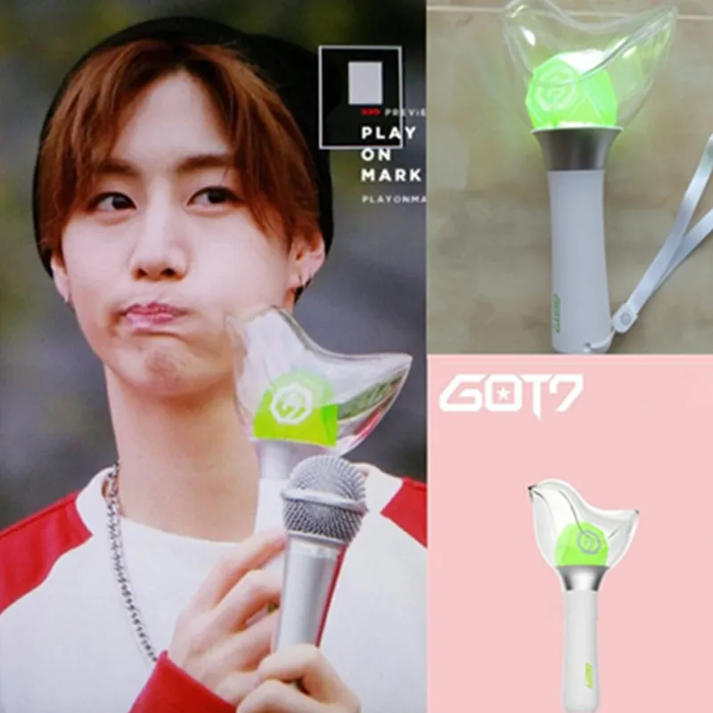 Corée Lightstick bâton lumineux LED Up jouets Concert lueur lampe lumineux Flash jouet fête soutien lampe rougeoyante nuit lumière Fans cadeau