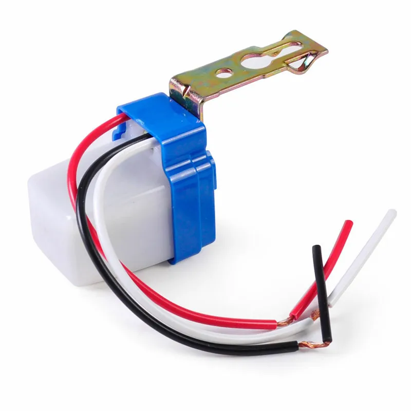 AC 220V/110V DC12V/24V Auto Street Light Switch Night On Day Off Photocontrol Sensor Switches Automatic Sensor Switch for ISN-K