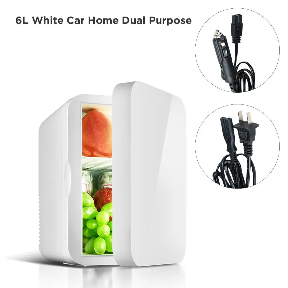 Mini Fridge Small 12V Car Refrigerator Cooler & Warmer 220V Single Door Car & Home Dual-Use Thermoelectric Fridge Freezer mini car refrigerator Car Fridges & Heaters