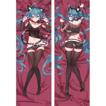 

Japanese Anime VOCALOID Hatsune Miku Pillowcases Bedding Dakimakura Hugging Body Throw Pillow Case Cover Gift