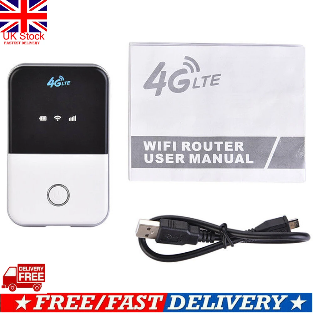 Разблокированный 4G LTE мобильный широкополосный WiFi беспроводной маршрутизатор Портативный MiFi приемник точки доступа