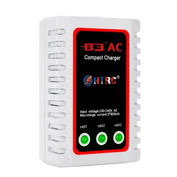 

HTRC LiPo Charger 2S-3S Balance Battery Charger B3AC Pro Compact Charger Digital Accessory GDeals
