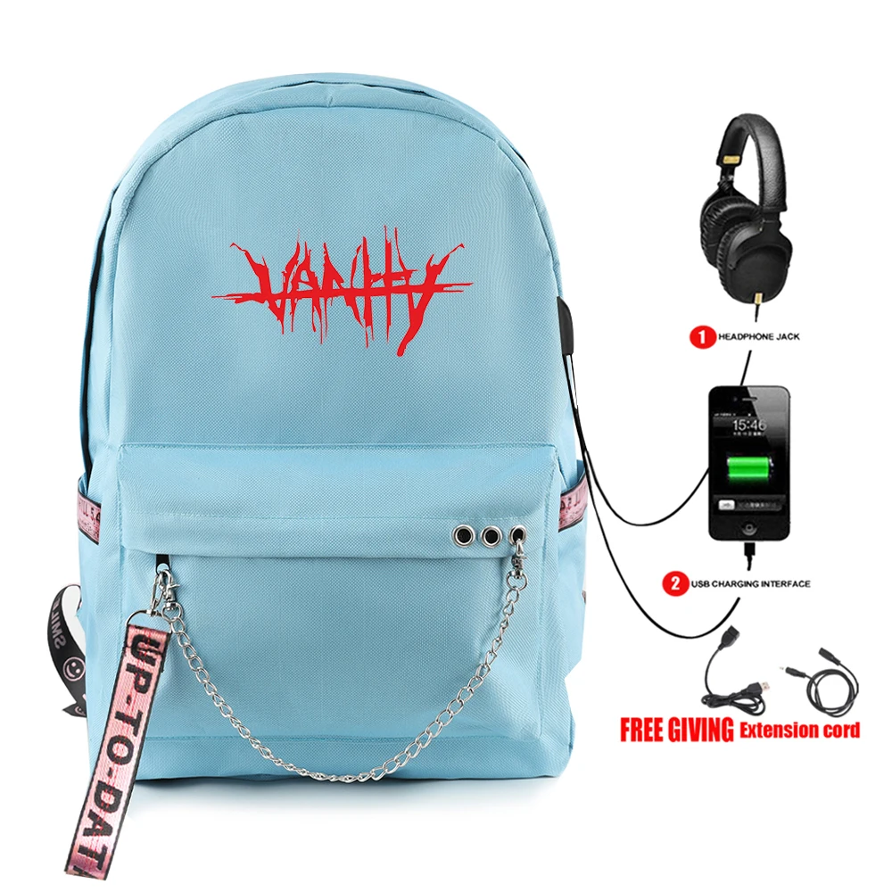 Juice Wrld рюкзак, модный рюкзак с принтом звездного неба, рюкзак для ноутбука, USB многофункциональный рюкзак для путешествий, софтбэк рюкзак