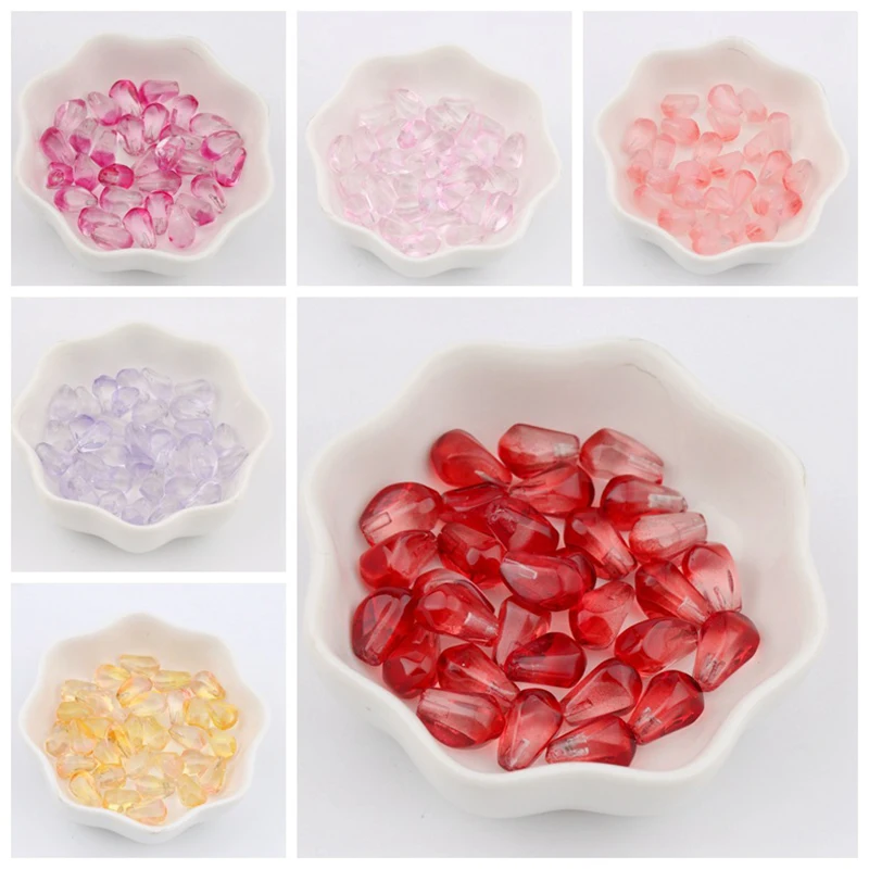 Resin beads 50Pcs 8*11MM cute pomegranate seeds for DIY jewelry