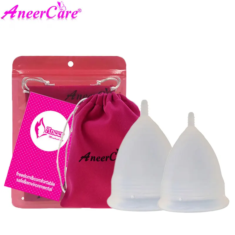 Coupe menstruelle copa менструальная силиконовая medica aneercare чаша coletor coppetta mestruale 2 шт. s +