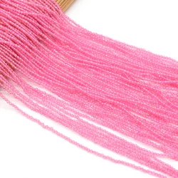 Vibrant Orange - Red Spinel Beads - 2mm (Pink)