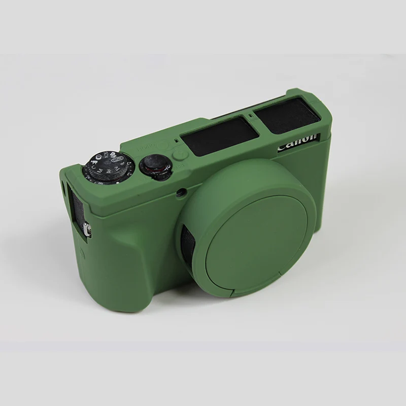 Портативный резиновый корпус, силиконовый чехол, сумка для камеры Canon G5 X Mark ii G5XII G5XM2 G5X II, защитный чехол