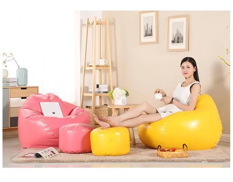 Silla Divano Оуро Stoel Boozled De Assento полтрона кровать Stoelen Armut Koltuk Beanbag Puff Asiento Cadeira Кресло-мешок диван