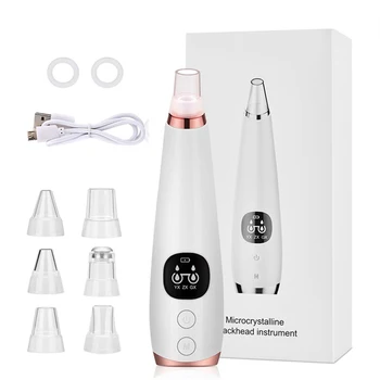 

Electric Blackhead Removal Facial Nose Vaccum Deep Cleaning Blackhead Make Tools Face Steamer Spa Moisturizing Skin Care