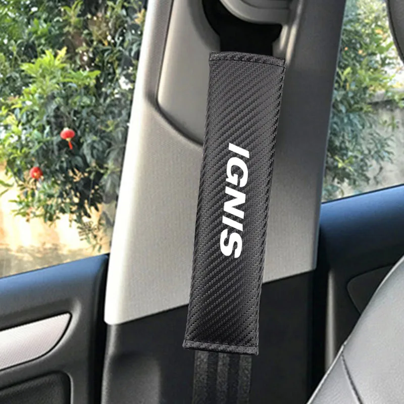 Автомобильные Чехлы На ремень безопасности для Suzuki IGNIS подушки под плечи автомобильный ремень безопасности Подушка на плечо защита ремня безопасности Защита на плечо