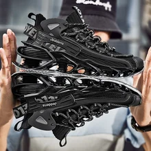 Men Blades Shoes Summer Breathable Mesh Surface Running Blade-Sharp Trainer Versatile Trendy Sneaker 2021 Spring Mens Sneakers