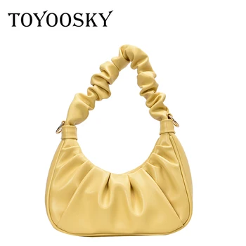 

TOYOOSKY New Design Small Solid Color PU Leather Crossbody Bags For Women 2020 Fashion Shoulder Handbags Female Travel Totes