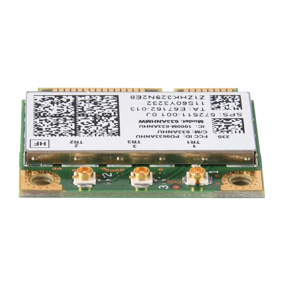 2,4/5 Гб двухполосный мини PCI-E Вай-Фай адаптер карты для lenovo для IBM для Intel 6300 СМВП Wi-Fi карта сети