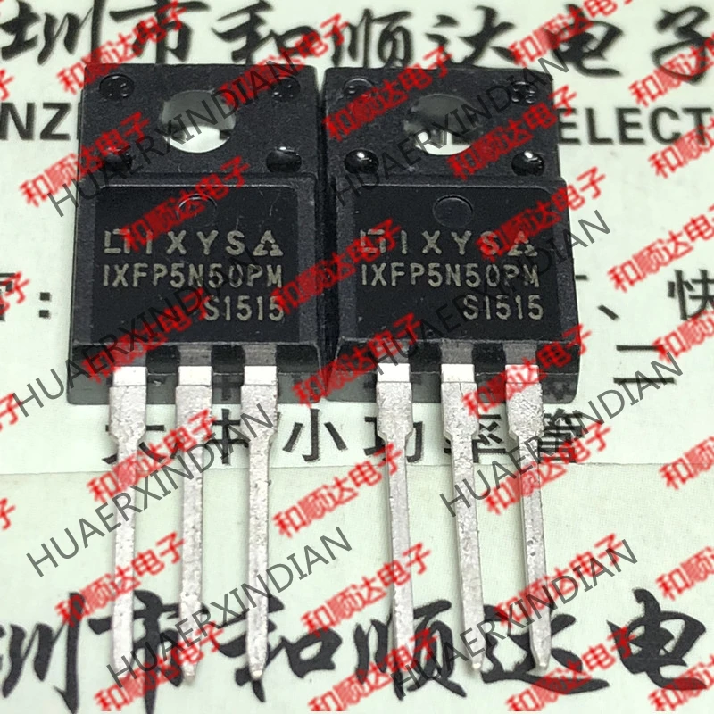 10PCS/LOT New and original IXFP5N50PM TO-220F 500V 3.2A