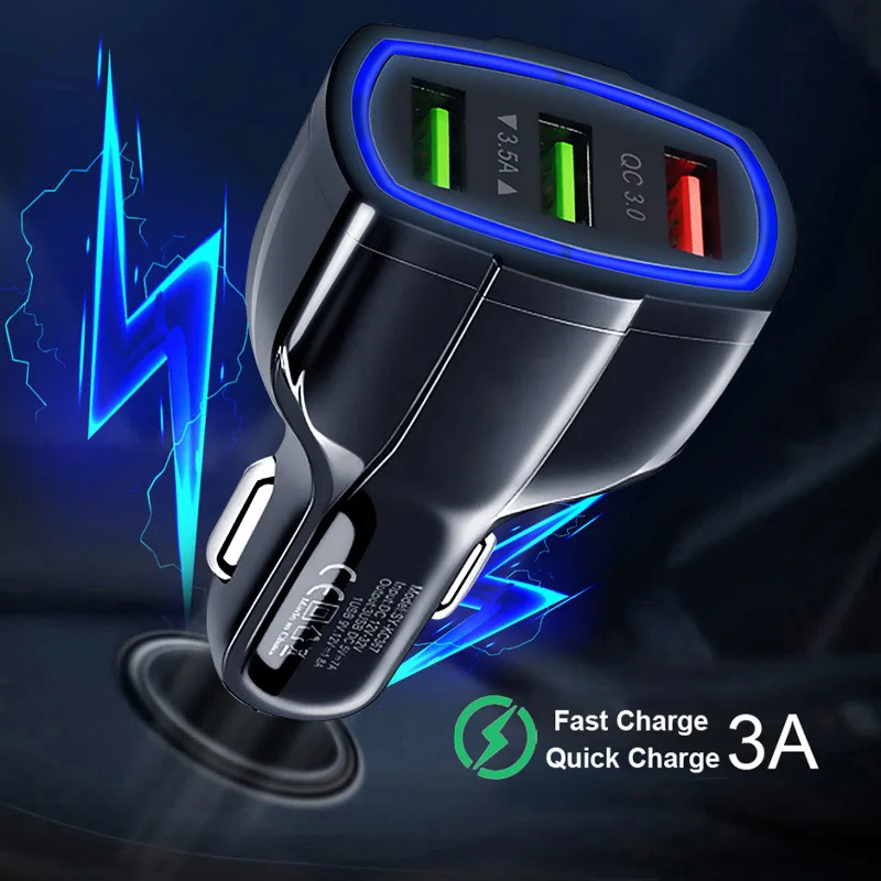 Ugreen Quick Charge 4,0 3,0 QC USB Автомобильное зарядное устройство для Xiaomi QC4.0 QC3.0 18 Вт Тип C PD автомобильная зарядка для iPhone 11 X Xs 8 PD зарядное устройство