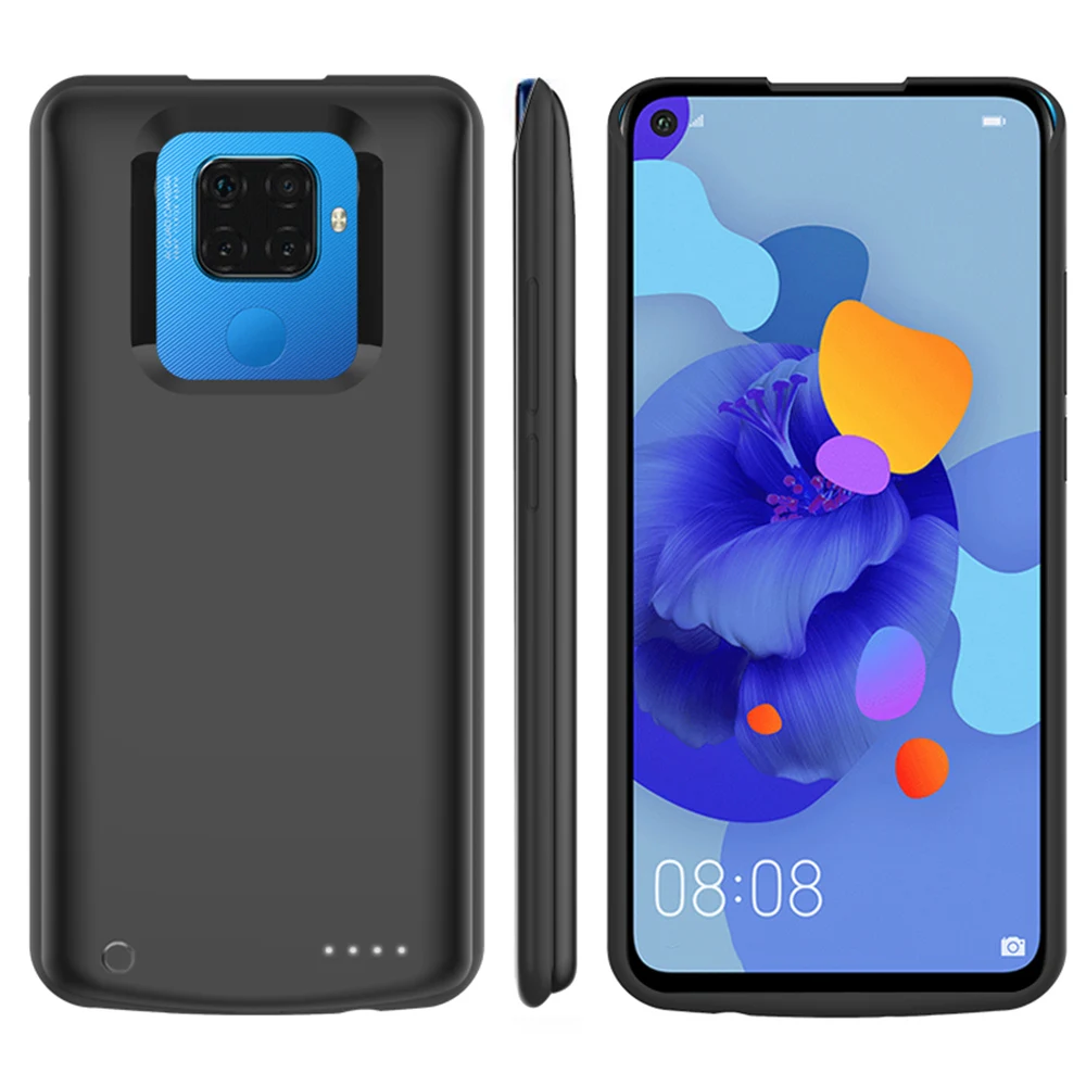

For Huawei Nova 5i Pro 5500mAh Battery Charger Case Extended Battery Backup Power Protective Cover Back Case Coque Fundas