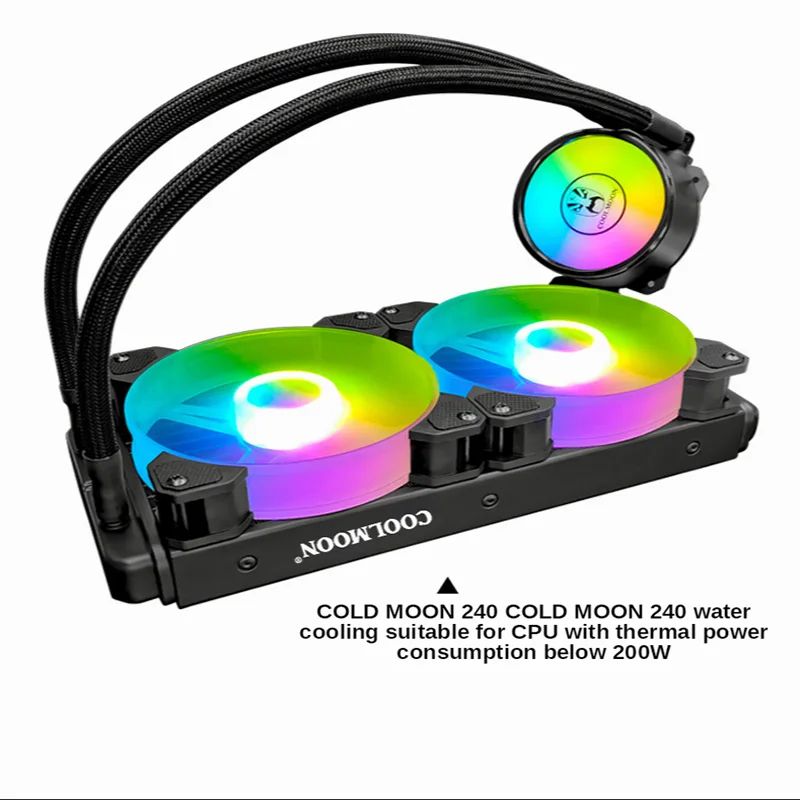 Argb Placa-mãe Sync Edition Pronto Tudo-em-um Sistema de Refrigeração Líquido Refrigerador de Cpu do Radiador da Eficiência Elevada de 240 mm para Amd Intel - Imagem 4