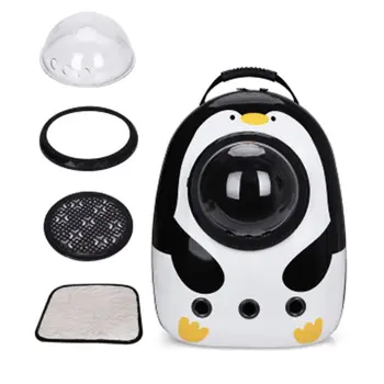

Pet Portable Carrier Space Capsule Backpack Breathable Cat Puppy Travel Bag for Outdoor Hiking Walking
