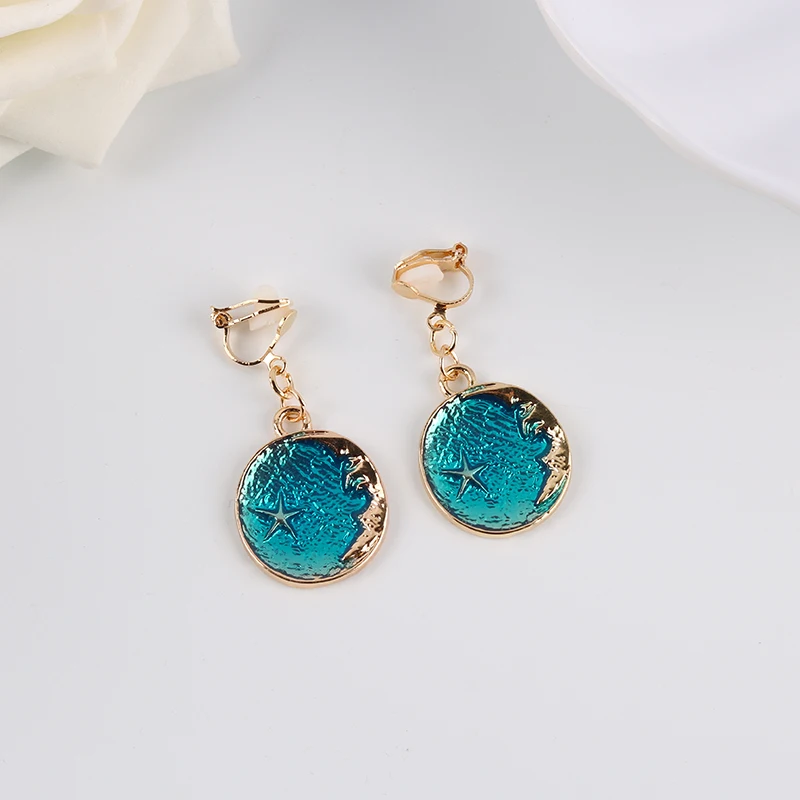 Ear Clip Earrings For Girl Women Party Gift