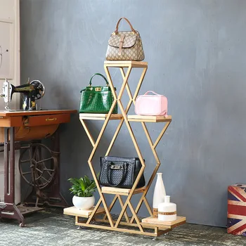 

retro toggery multidigit box toe showing stand domestic solid wood Floor shelf indoor creativity iron art pergola