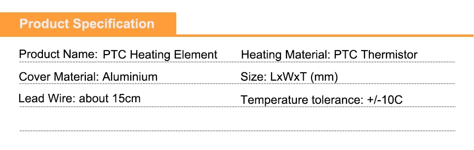 Elemento de aquecimento bonde da temperatura constante