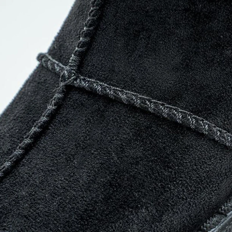 COVOYYAR/; Moccassins; зимняя обувь; женские теплые плюшевые туфли на плоской подошве; Хлопковые женские ботинки-лоферы; Повседневная обувь без шнуровки; WFS2037