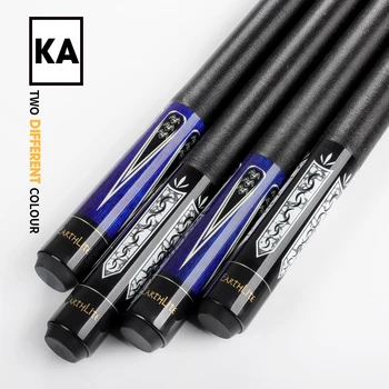 

KA-1/2 Pool Cue Billiard Stick Handmade Irish Linen Wrap 13mm Black Thunder Tip 18 teeth Joint 147cm Cue By Fury Manufactured