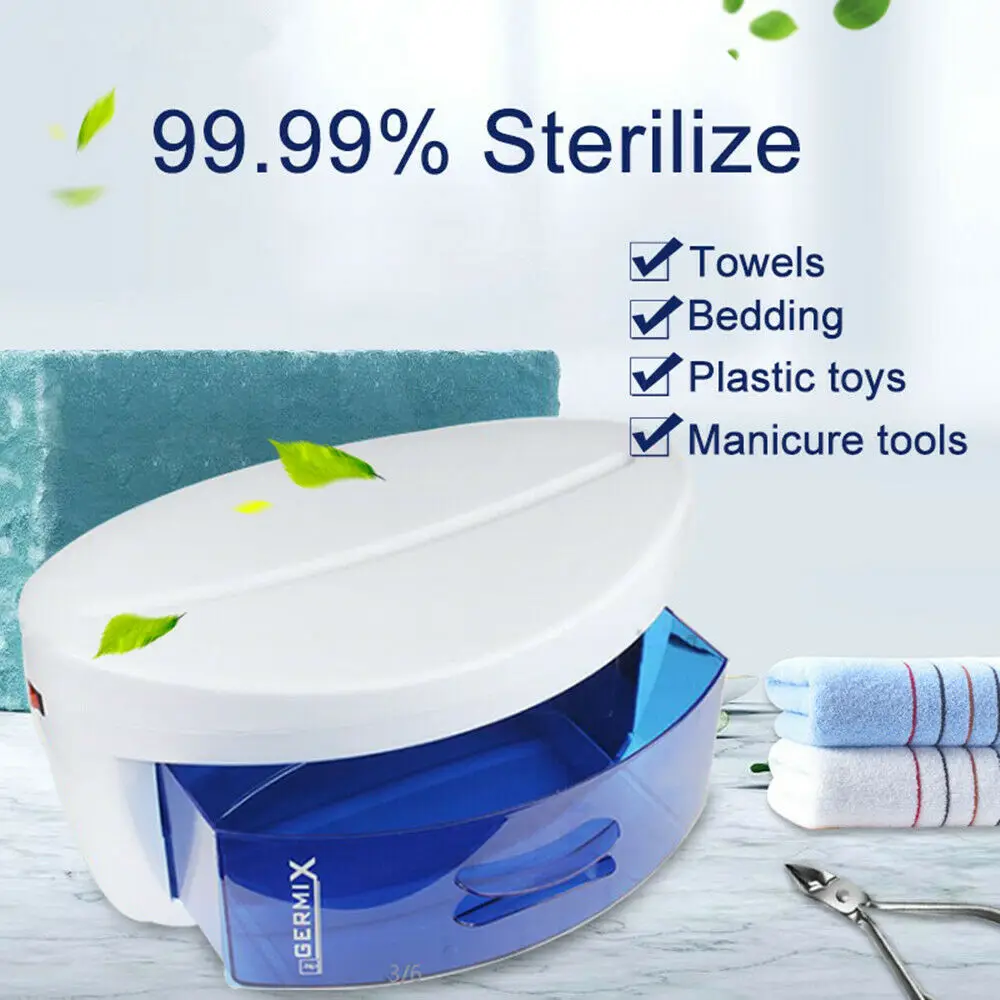 Electric UV Sterilizer Box Nail Art Tools Sterilizer Manicure Machine UV Disinfection Box Nail Tools