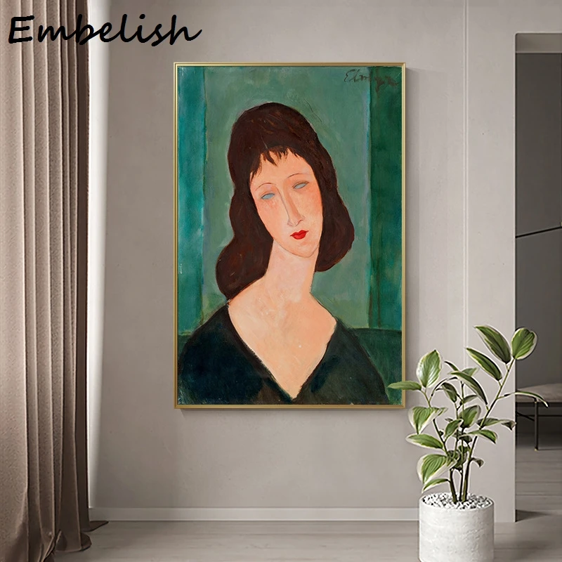 1 шт. знаменитый рисунок Пикассо классический Amedeo Modigliani HD картины на холсте для