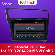 Seicane 10," Android 8,1 сенсорный экран Bluetooth 2 DIN автомагнитола gps навигация для 2013 VW Golf 7 с wifi FM