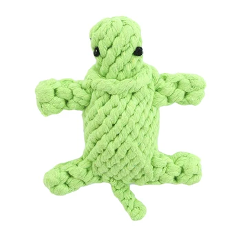 

Dog Chew Pet Toys Rope Interative Toy Turtle Animal Shape Chewing Teeth Cleaning Cotton Rope Pet Supplies