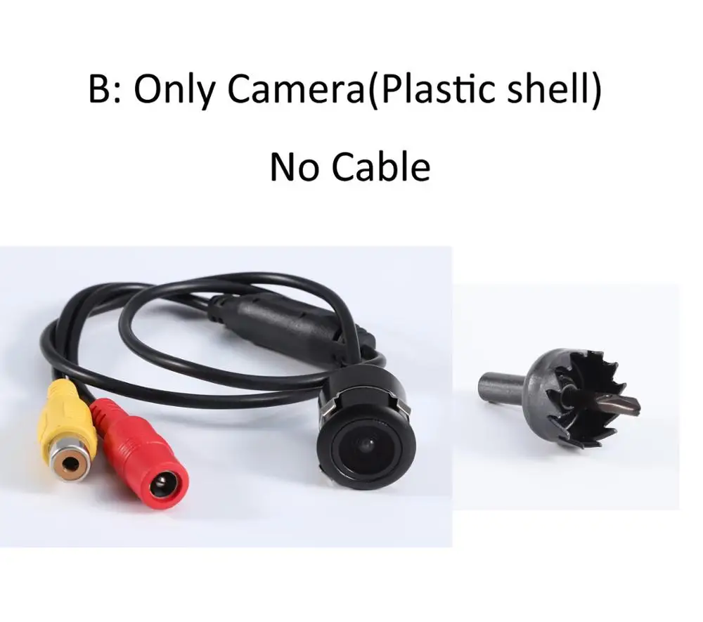 B Car Rear View Camera LED Night Vision Reversing Auto Parking Monitor CCD Waterproof 170 Degree HD Video - Название цвета: B