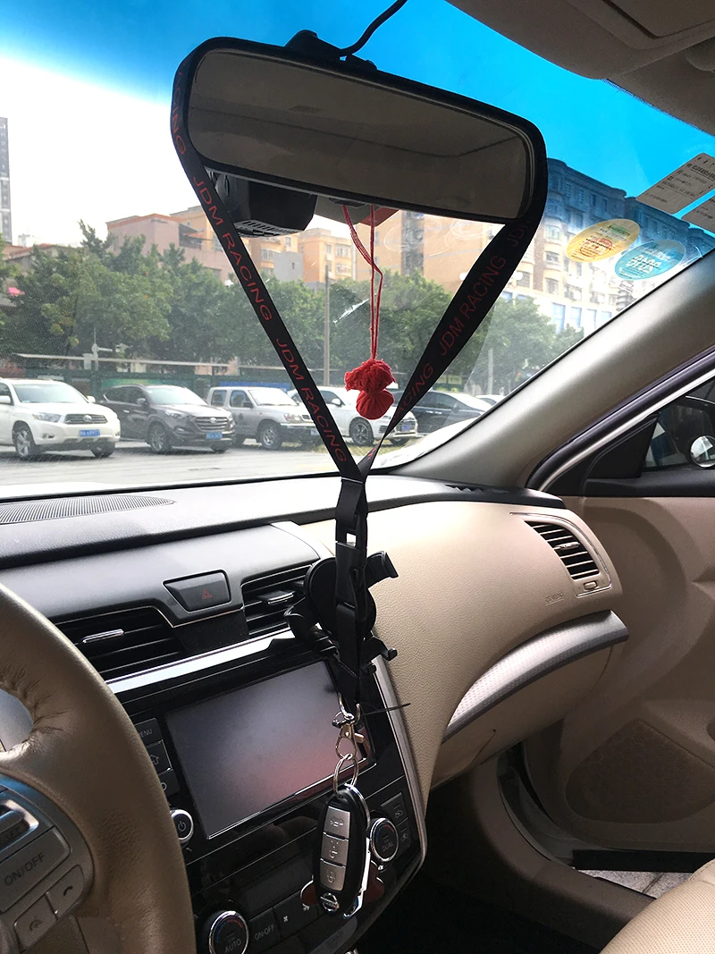 Ремешок JDM для ключей, нейлоновый ремешок JDM Racing Drift Lanyard, Шейная цепочка для телефона и ключей, ремешок для быстрого крепления для автомобильных ключей, домашний ключ