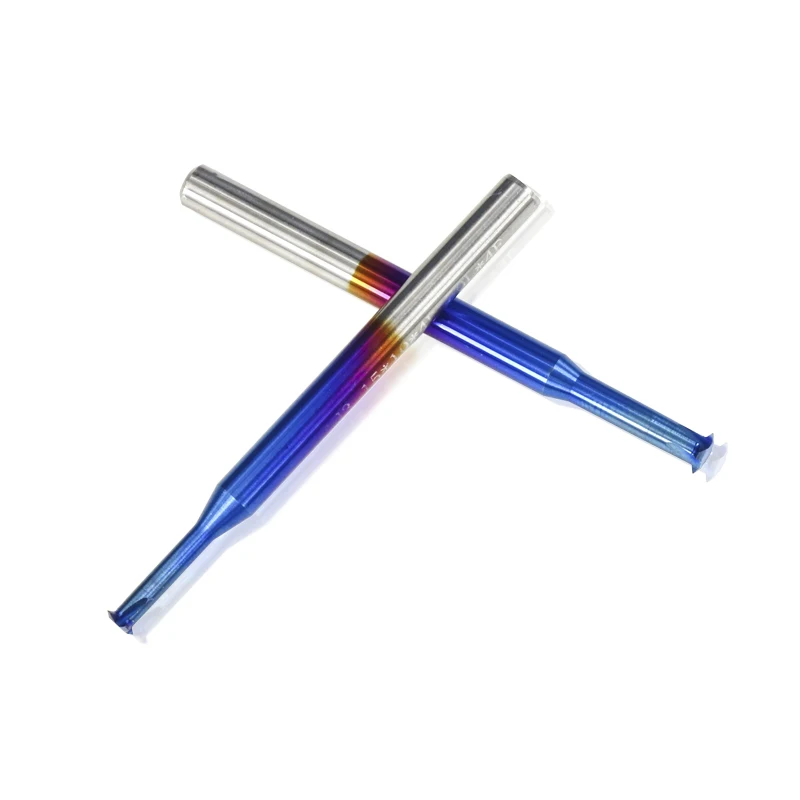 XCAN 1 шт. P0.25-P0.8 Nano Blue покрытые резьбовые фрезы карбида вольфрама одиночный резьбонарезной Фрезер