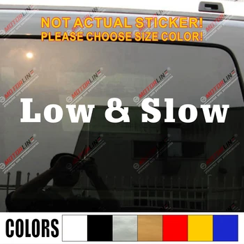 

Low & Slow JDM Drifted Race Funny Car Truck Window Vinyl Decal Bumper Sticker die-cut,pick color and size!