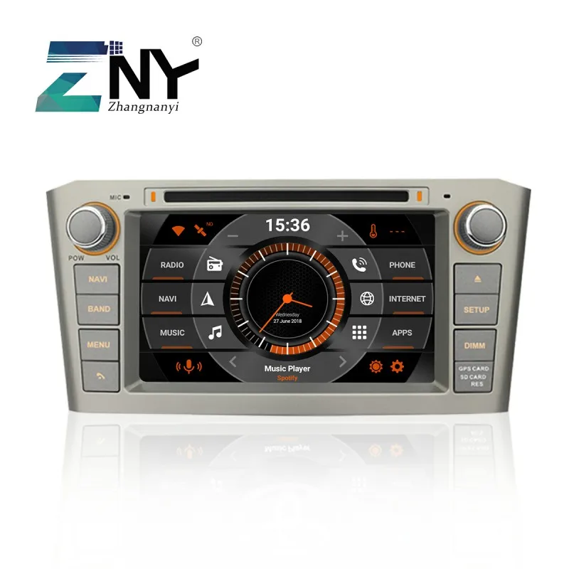 " Android 9,0 автомобильный DVD для Toyota Avensis T25 2003 2004 2005 2006 2007 2008 Радио RDS gps навигации Аудио Видео Резервное копирование Камера - Цвет: Gray Color