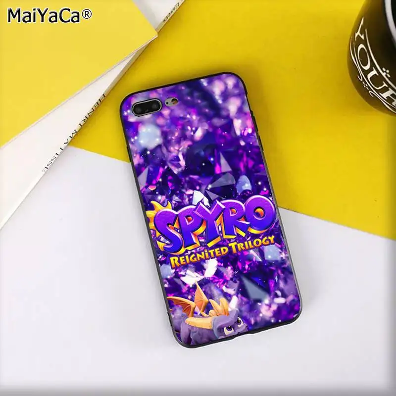 A14 MaiYaCa Spyro Дракон Новинка чехол для телефона Fundas чехол для iPhone 11 pro XS MAX 8 7 6 6S Plus X 5 5S SE XR чехол - Цвет: A14