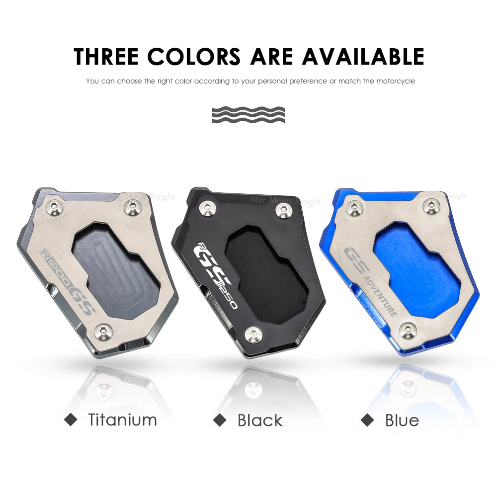 Motorcycle Kickstand Motorcycle Kickstand Extender for BMW R 1200 GS etc.