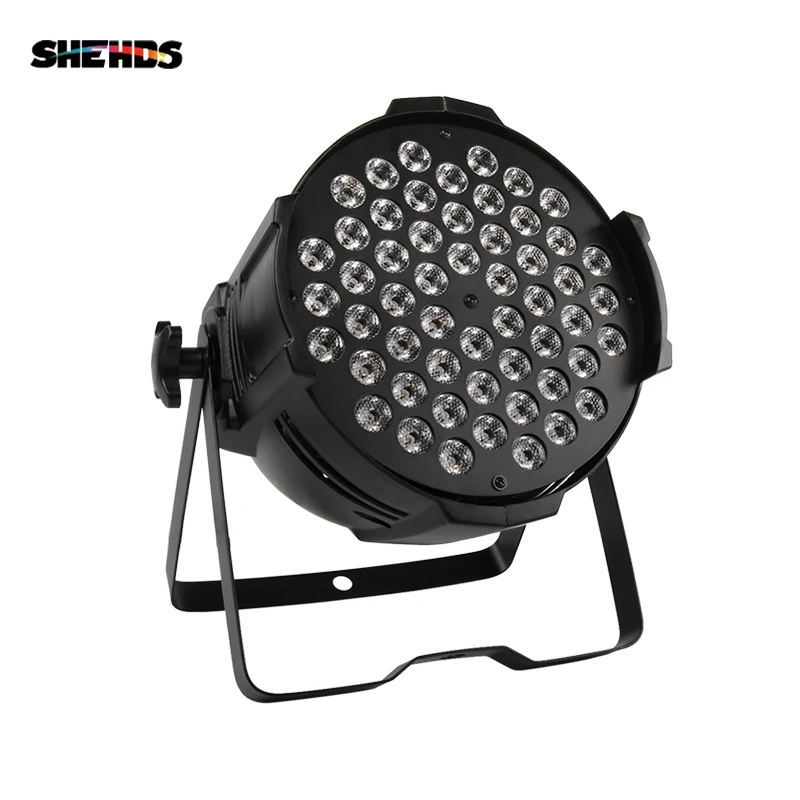  SHEHDS Aluminum Alloy Aviation Plug LED Par 54x9W RGB LED Lighting DMX512 Projector Floodlight Can  - 4000114557950