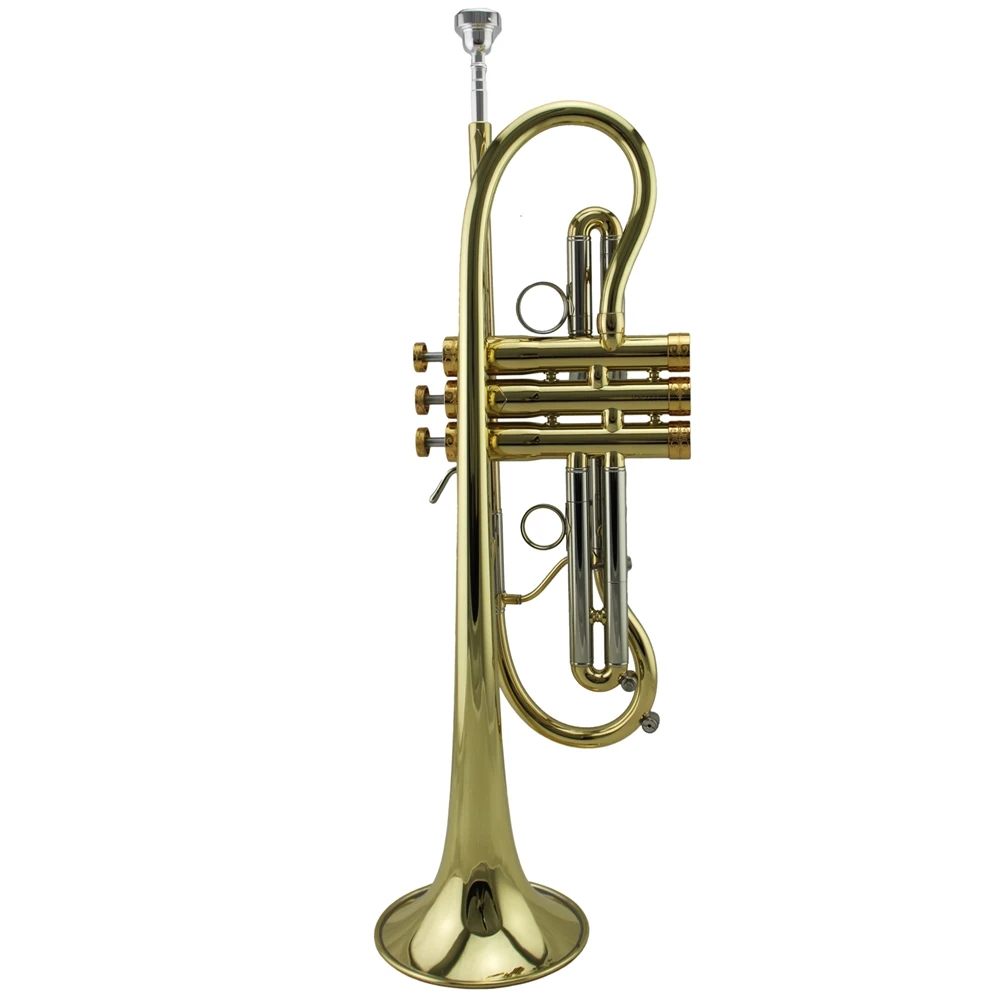 New fashion Gold lacquer trumpet