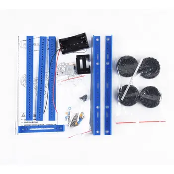 

Model Assembling Toys Diy Creative Production Four-wheel Drive Car 003/004 Material Package