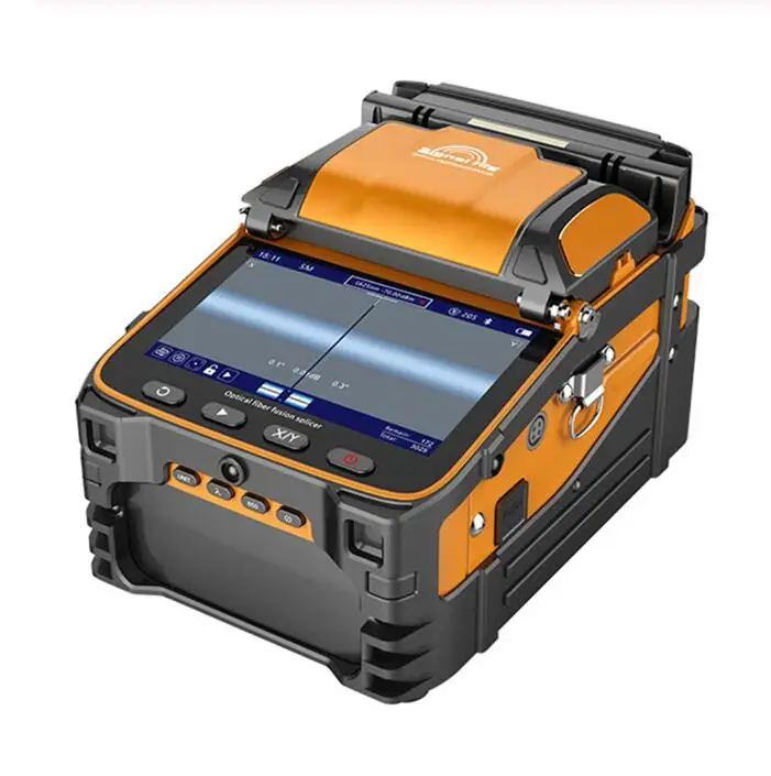 Splicing Machine AI-9 fusion splicer with Fiber Cleaver and Stripper and Splicer Kit OPM VFL Features