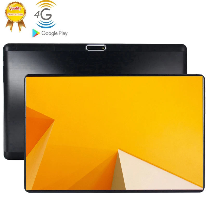 

2.5D 10 Inch Tablet PC Android 9.0 Phablet 3G WCDMA 4G LTE Tablets 6GB RAM 128GB ROM Octa core Phone Call FM GPS Bluetooth 10.1