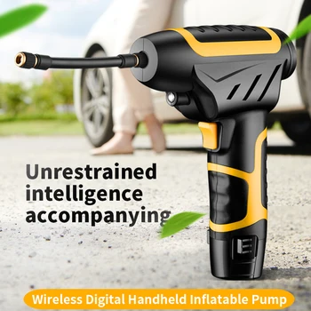 

Universal Inflatable Pump 12V Handheld Electric 12V Digital Car Air Compressor Pump For Car Motorcycle Tires Balls
