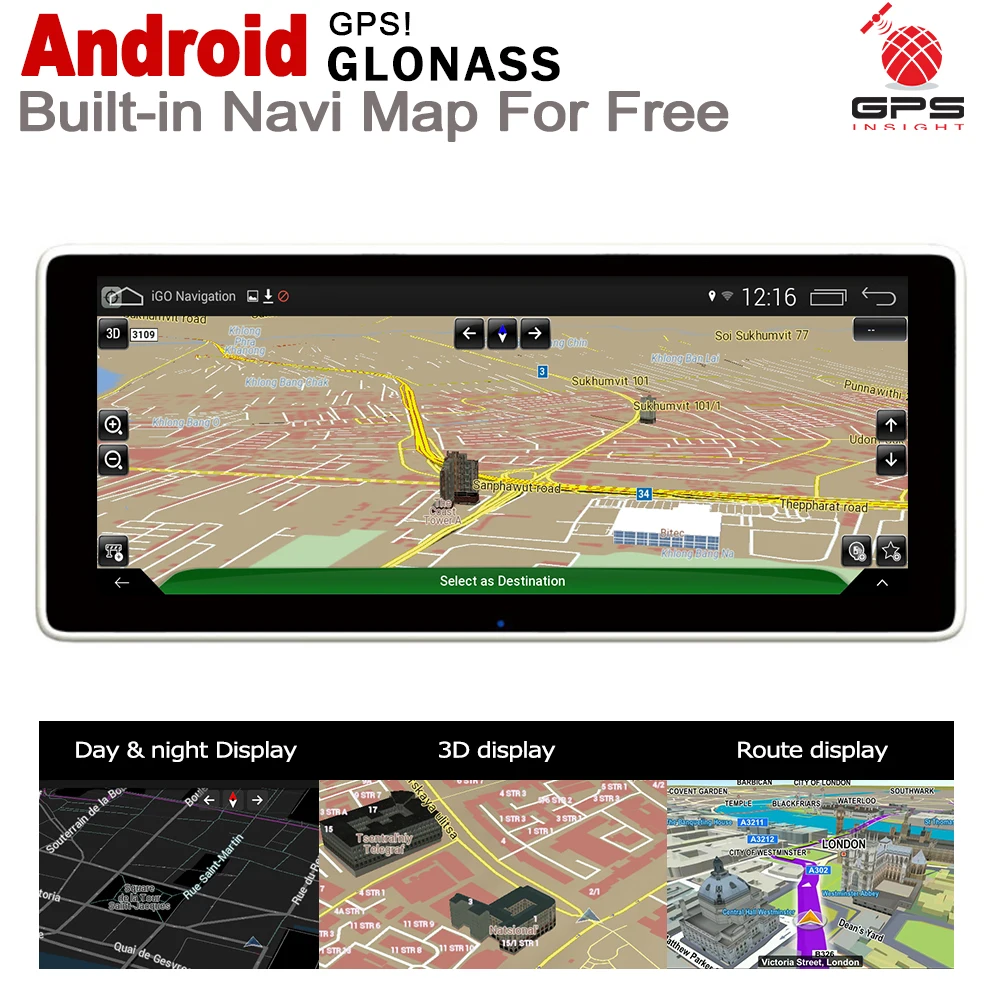 HD экран стерео Android автомобильный GPS Navi карта для Mercedes Benz C Class W205 2015 ~ 2019 NTG