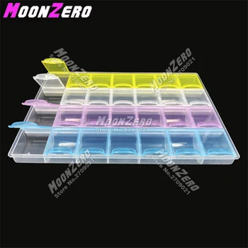 

Diamond Painting Parts Placement Tool Diamond Mosaic Color Storage Box Embroidery Material Collection Square Lattice Storage Box