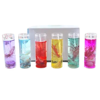 

Candle Essential Oil Smokeless Ocean Shells Aromatherapy Jelly Romantic Light Decor