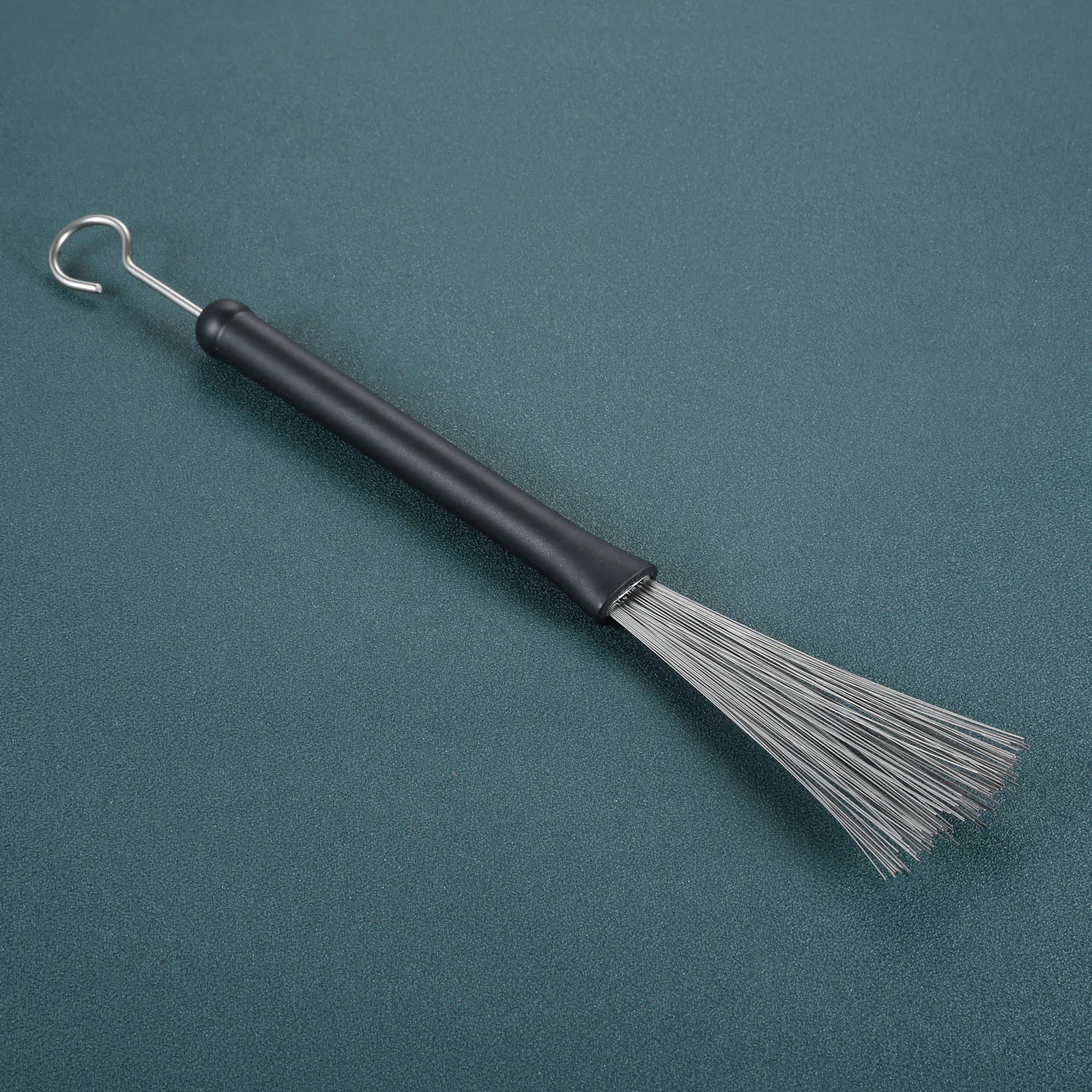 Retrátil das Varas do Cilindro das Escovas do Fio do Cilindro Pces com Punhos de Borracha Confortáveis para a Faixa da Rocha Cilindro de 2 Escova Folk Bateristas de 2 - Image 4